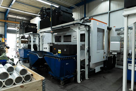 GF Mill E 700U in der Werkshalle von Recker Technik GmbH
